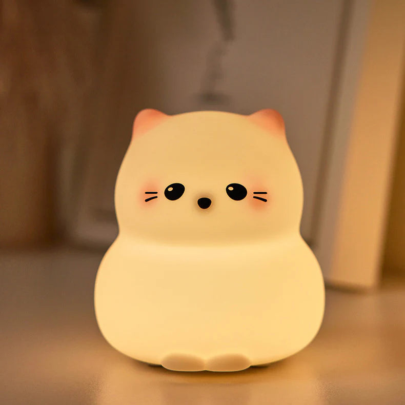 Cute Kitten Tap Lamp