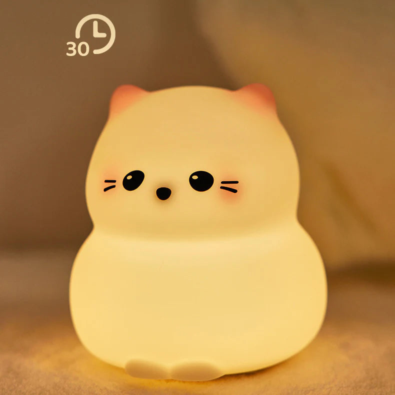 Cute Kitten Tap Lamp
