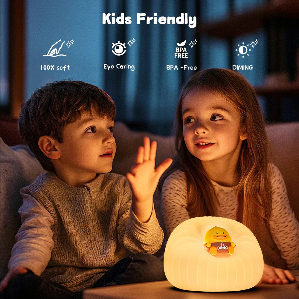Squishy Duck Night Light