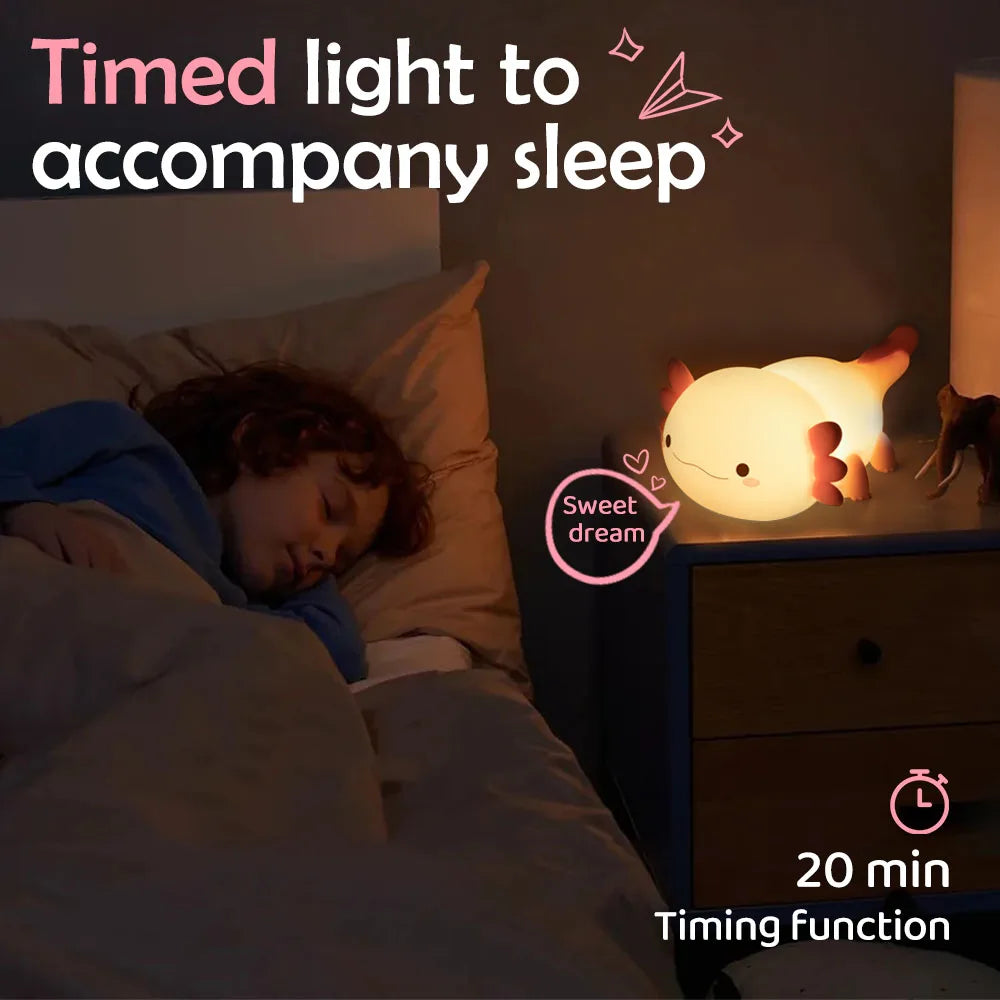 Small Eyes Axolotl Light