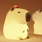 Orange Capybara Squishy Light
