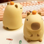 Orange Capybara Squishy Light