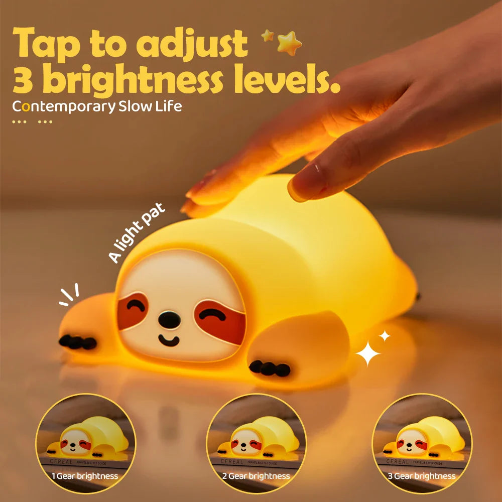 Sloth Glow Night Light