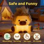 Highland Cow with Hair Light