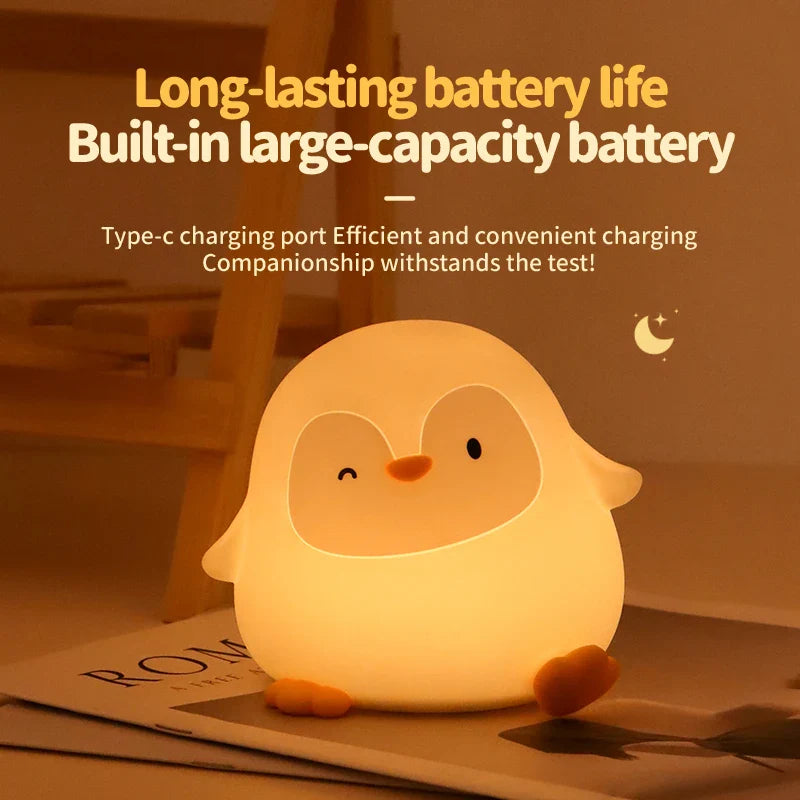Cute Penguin Soft Light