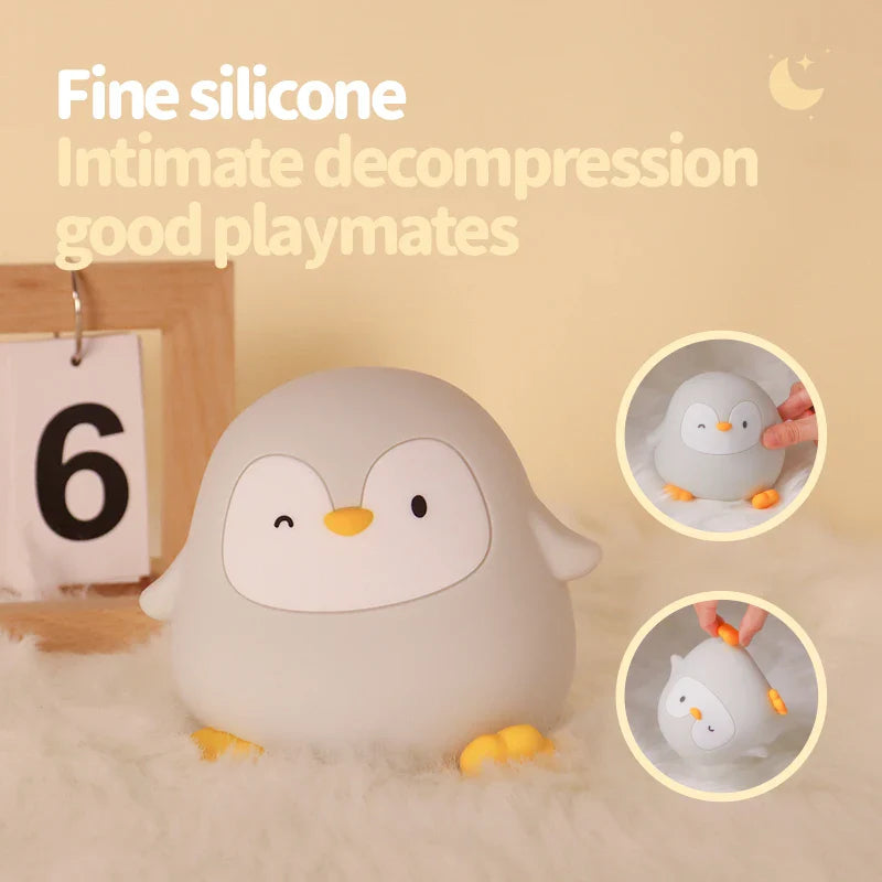 Cute Penguin Soft Light