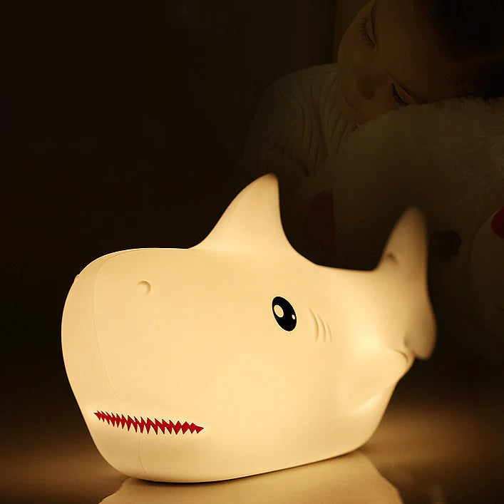 Squishy Silicone Shark Light