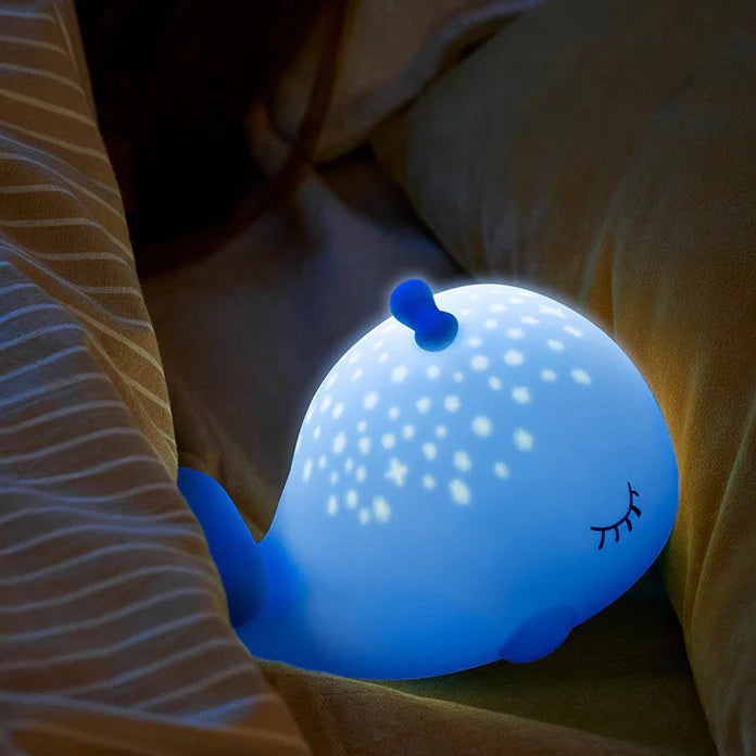 Whale with Water Spout Lamp