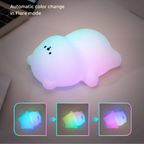 Lying Bear Glow Light