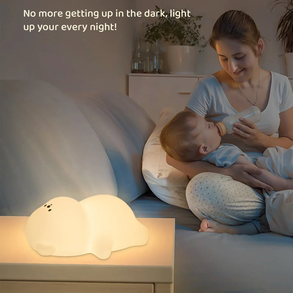 Lying Bear Glow Light