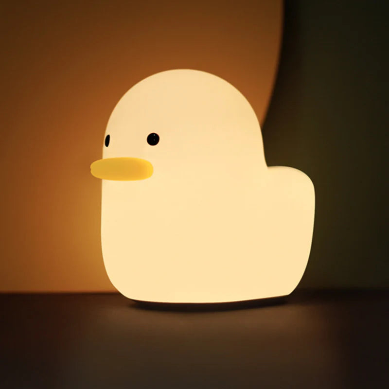 Squishy Silicone Duck Light