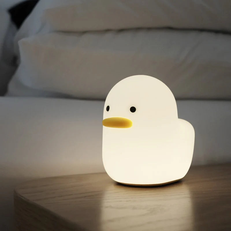 Squishy Silicone Duck Light