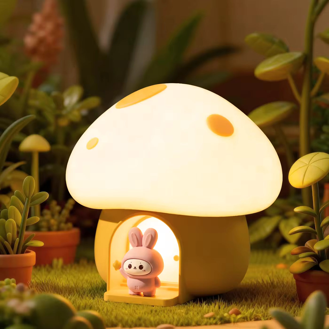 Chick Mushroom Lamp