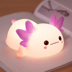 Purple Axolotl Squishy Light