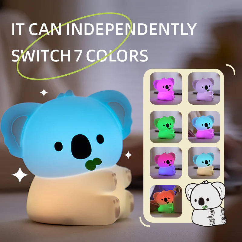 Squishy Silicone Koala Light