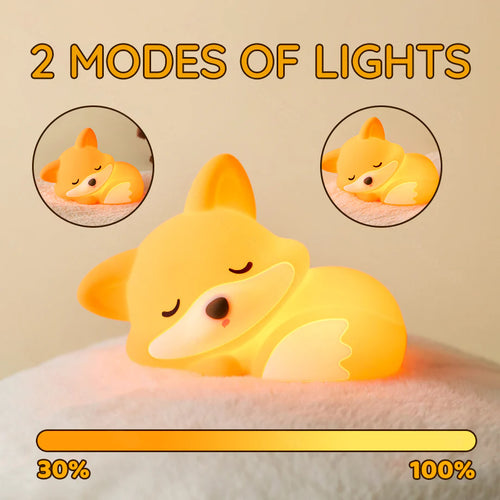 Cuddle Fox Lamp