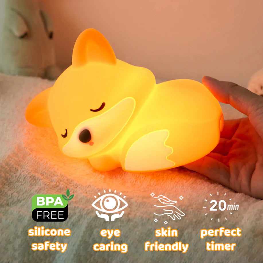 Cuddle Fox Lamp