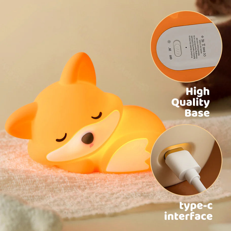 Cuddle Fox Lamp