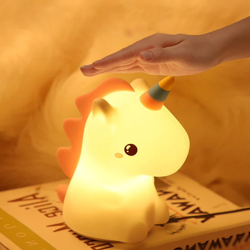 Squishy Silicone Unicorn Light