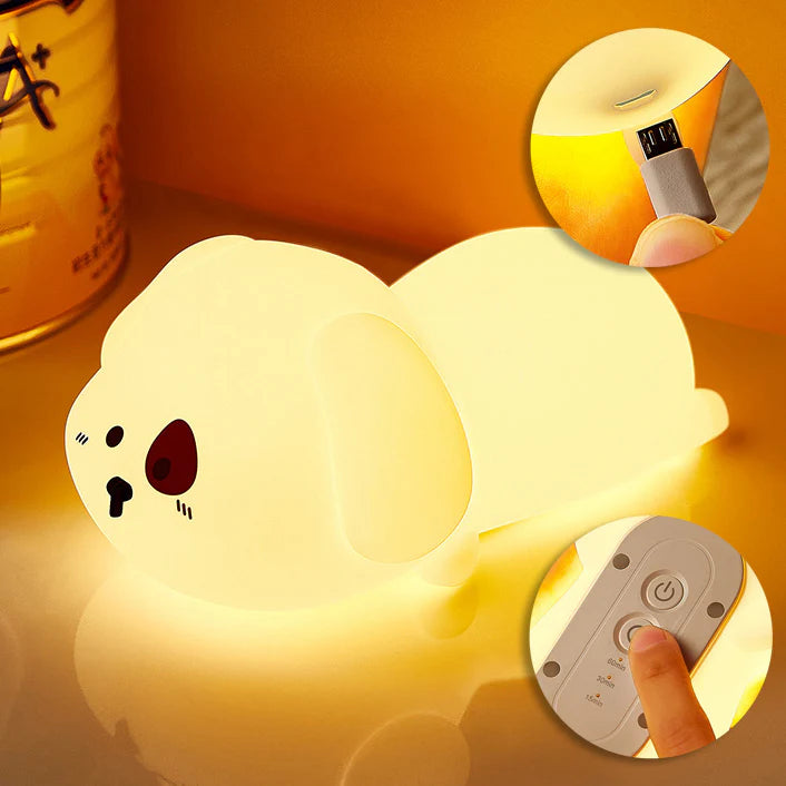 Adorable Puppy Night Light