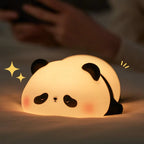 Panda Puff Lamp