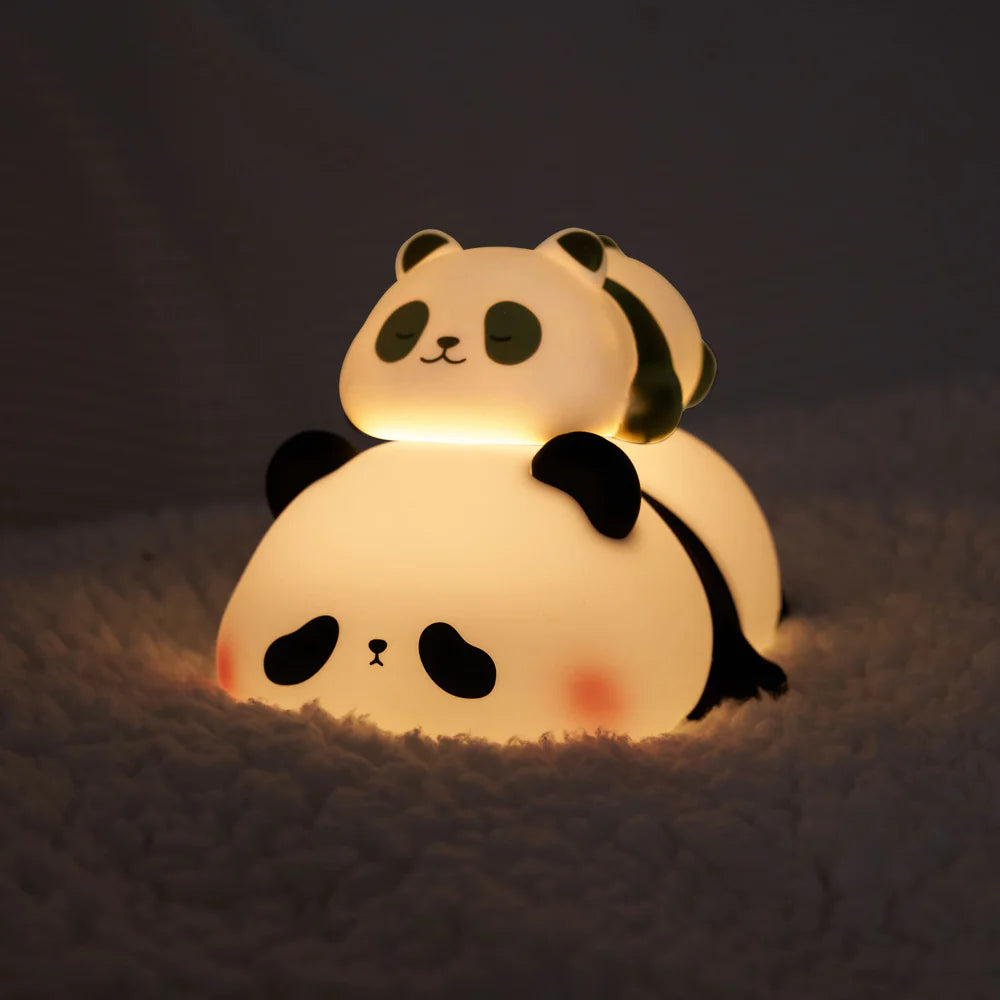 Panda Puff Lamp