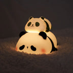 Panda Puff Lamp