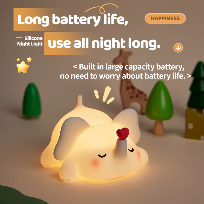 Lovely Elephant Night Light