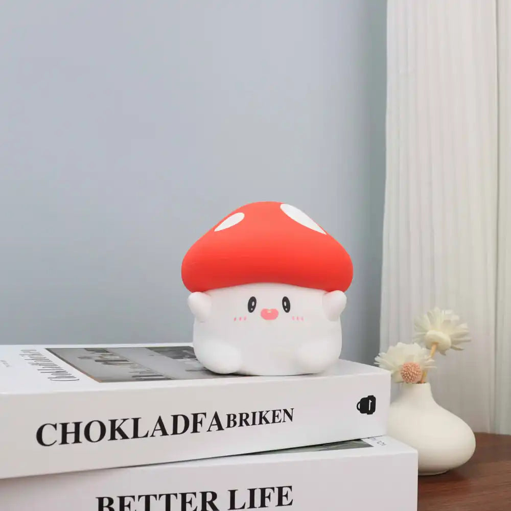 Mushroom Squishy Night Light